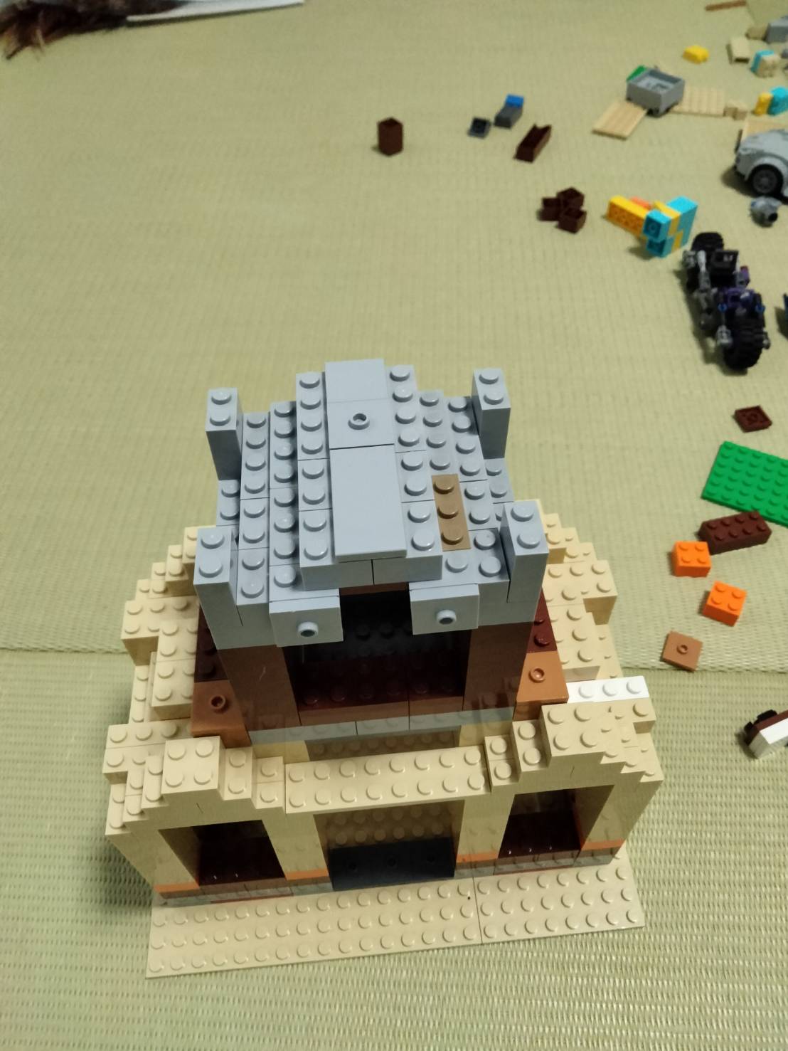レゴで作ったオリジナル建築